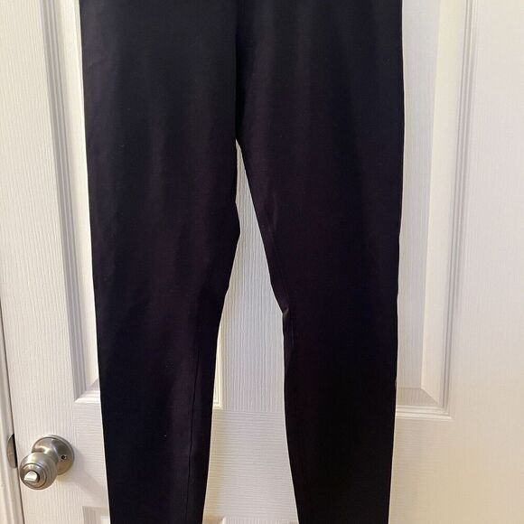 Lululemon Wunder Under Reversible Black Quilt Spring Leggings Full Length Size 8 - Picture 3 of 16
